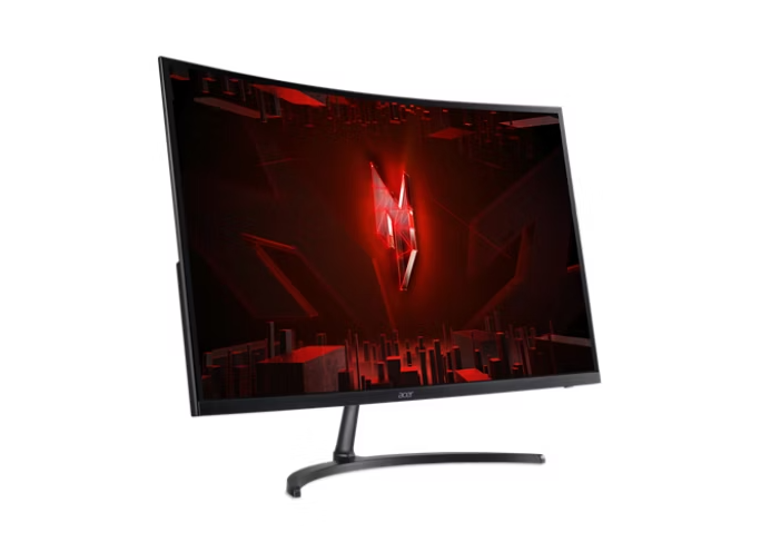 Angle. Acer - Acer Nitro ED0 EDS320Q S3 31.5 Full HD Curved VA Gaming Monitor 1920x1080 - Black.