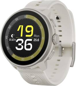 SUUNTO - Run GPS Sports Watch with AMOLED Touchscreen, Heart Rate and Sleep Tracker - Frost Gray, Silicone Strap - Gray - (2026)
