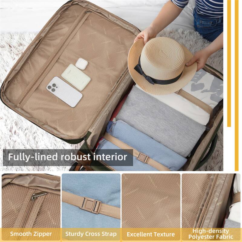 Fully-lined robust interior  
Smooth Zipper  
Sturdy Cross Strap  
Excellent Texture  
High-density Polyester Fabric
