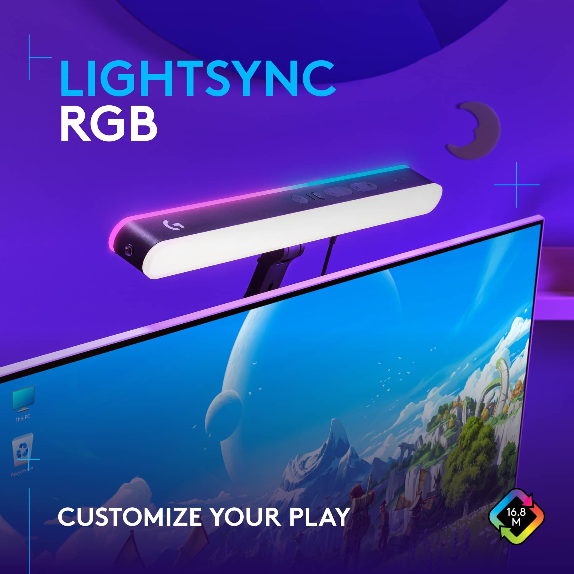 Customize Your Play with LightSync RGB.
