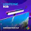 Logitech Litra Beam LX Premium Dual Sided RGB LED Streaming Light With ...