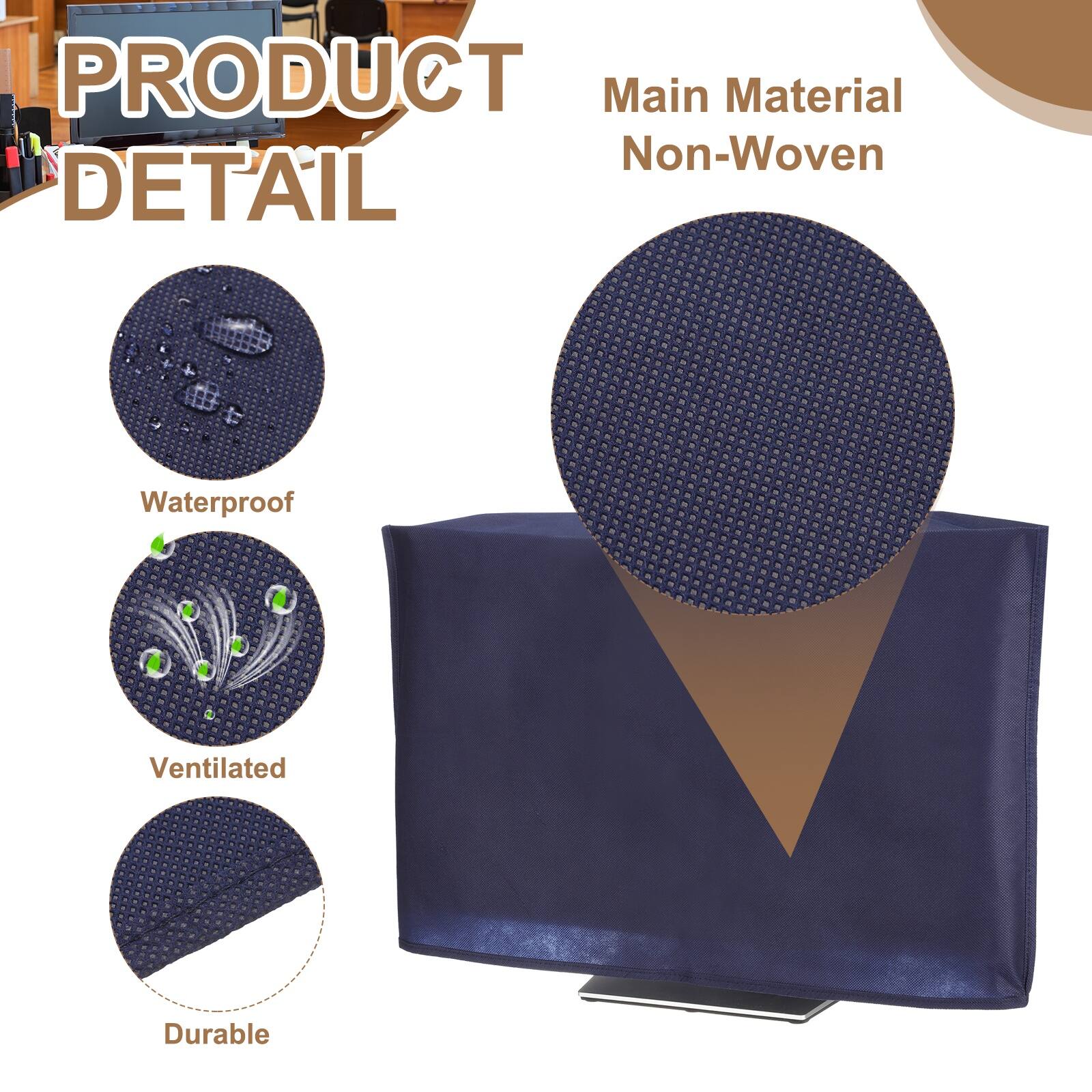 PRODUCT DETAIL

Main Material: Non-Woven

- Waterproof
- Ventilated
- Durable