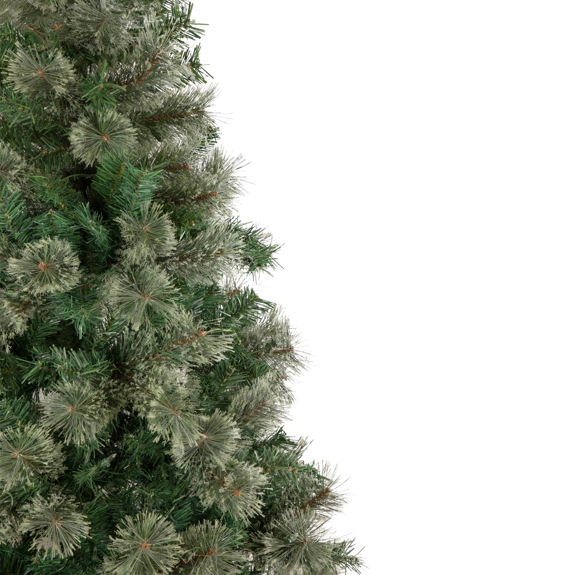 Alt View 3. Northlight - Medium Oregon Cashmere Pine Artificial Christmas Tree - 6.5' - Unlit - Green.