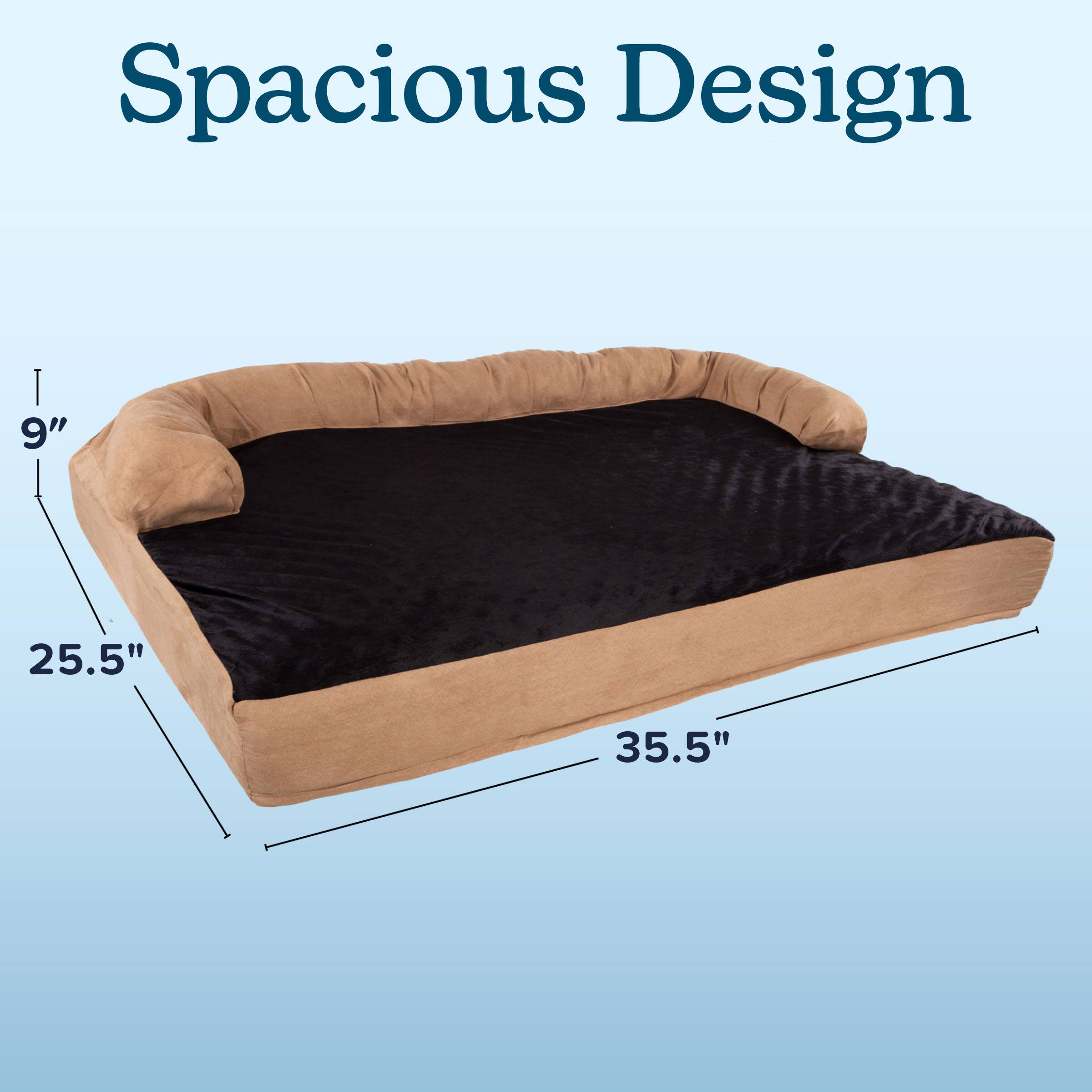 Spacious Design  
9" x 25.5" x 35.5"