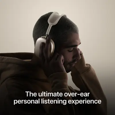 Apple AirPods Max (USB-C) Starlight MWW53AM/A - Best Buy