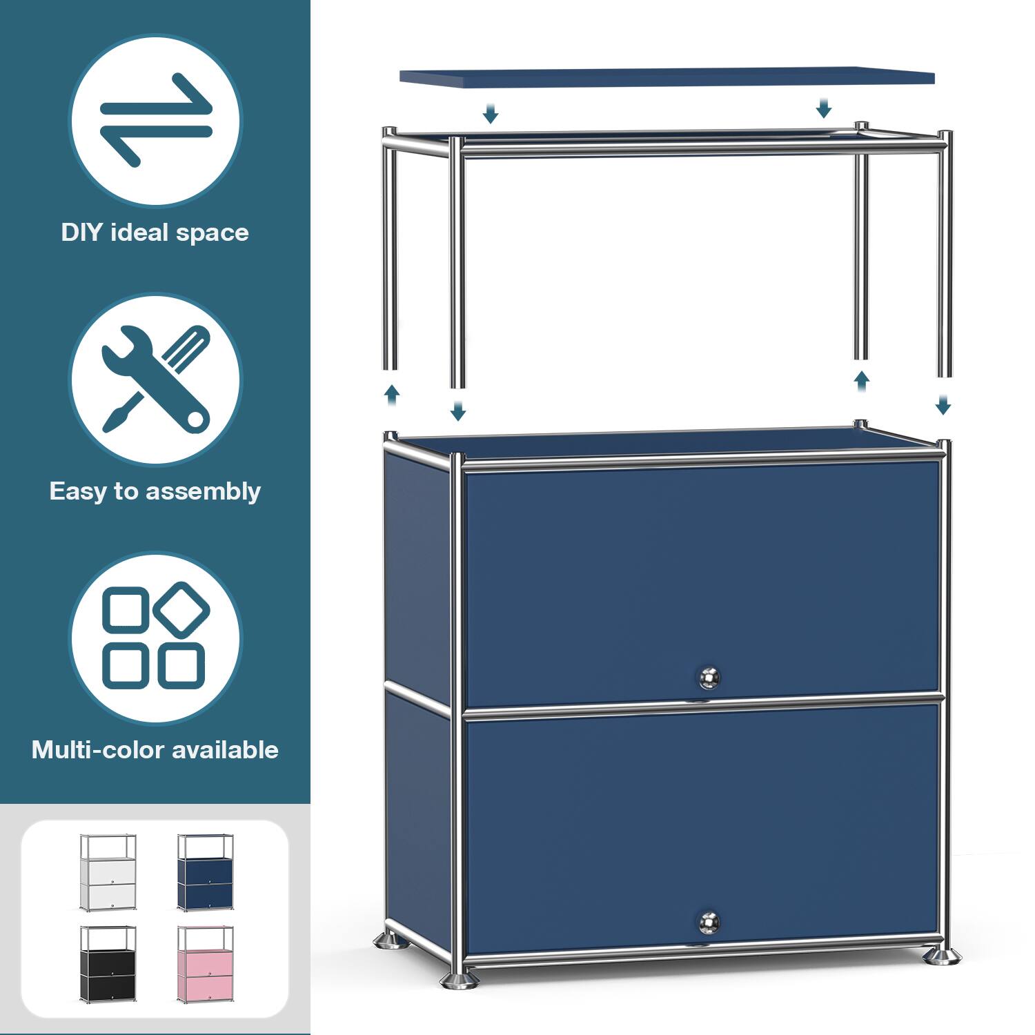 DIY ideal space  
Easy to assemble  
Multi-color available