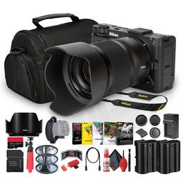 Nikon - ZR RED Z 6K Full-Frame Cinema Camera Kit| 4" DCI-P3 Monitor & 50mm Prime Lens + More