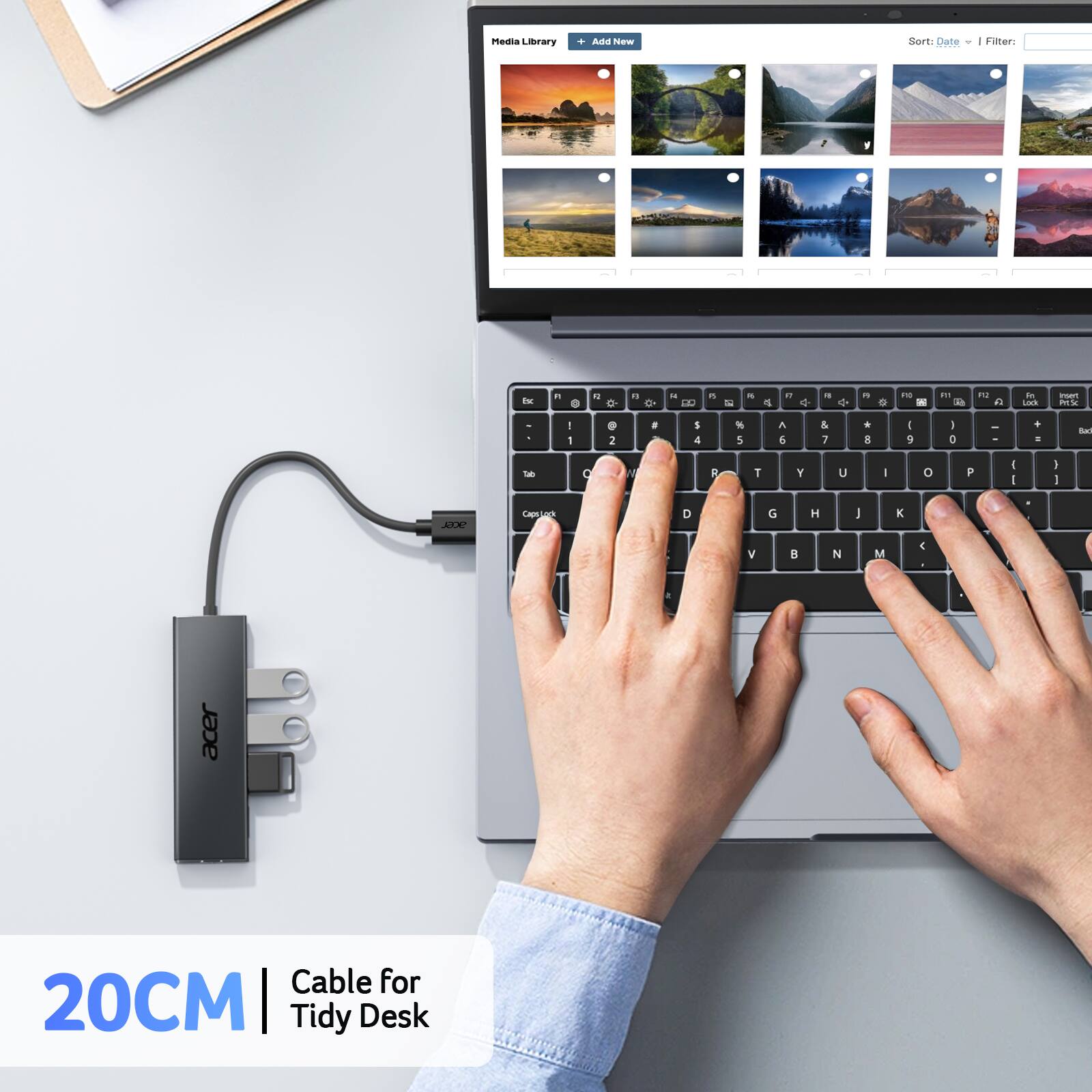 media Library + Add New Sort Date | Filter: - 4 G  d - B - -  4 a +  - - O s A an d .. a in L  m - - I 1 . 2 . 1 4 % 5 . 5 & 7 * I - 9 - D  + . Bal - 4 N 3 T Y U - O P  I 1  AIN CAPLADO D G H -  V  N M  - a acer Cable for 20CM | Tidy Desk