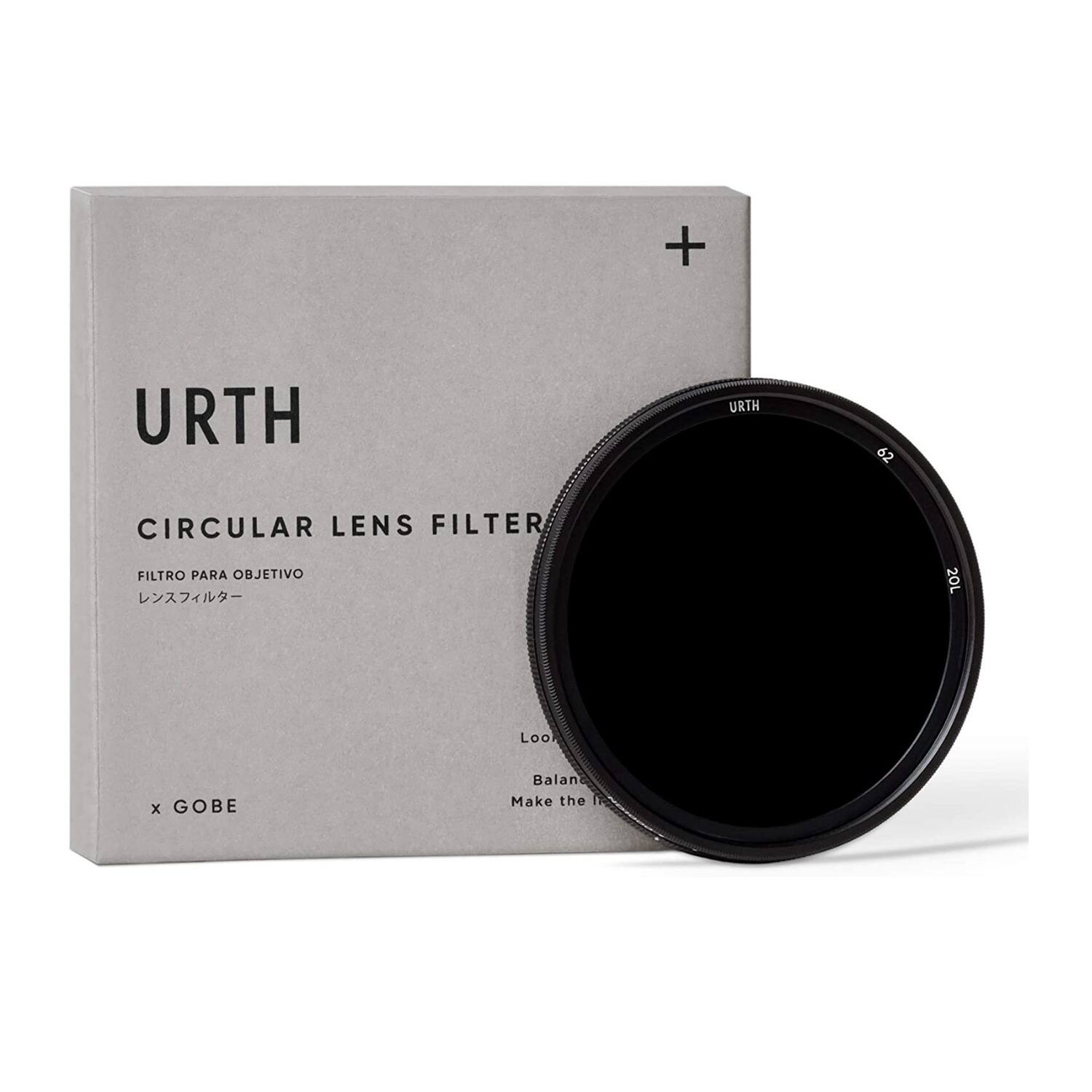 Front. Urth - Urth 62mm ND64-1000 (6-10 Stop) Ultra-Slim Variable Circular Lens Filter Plus+.