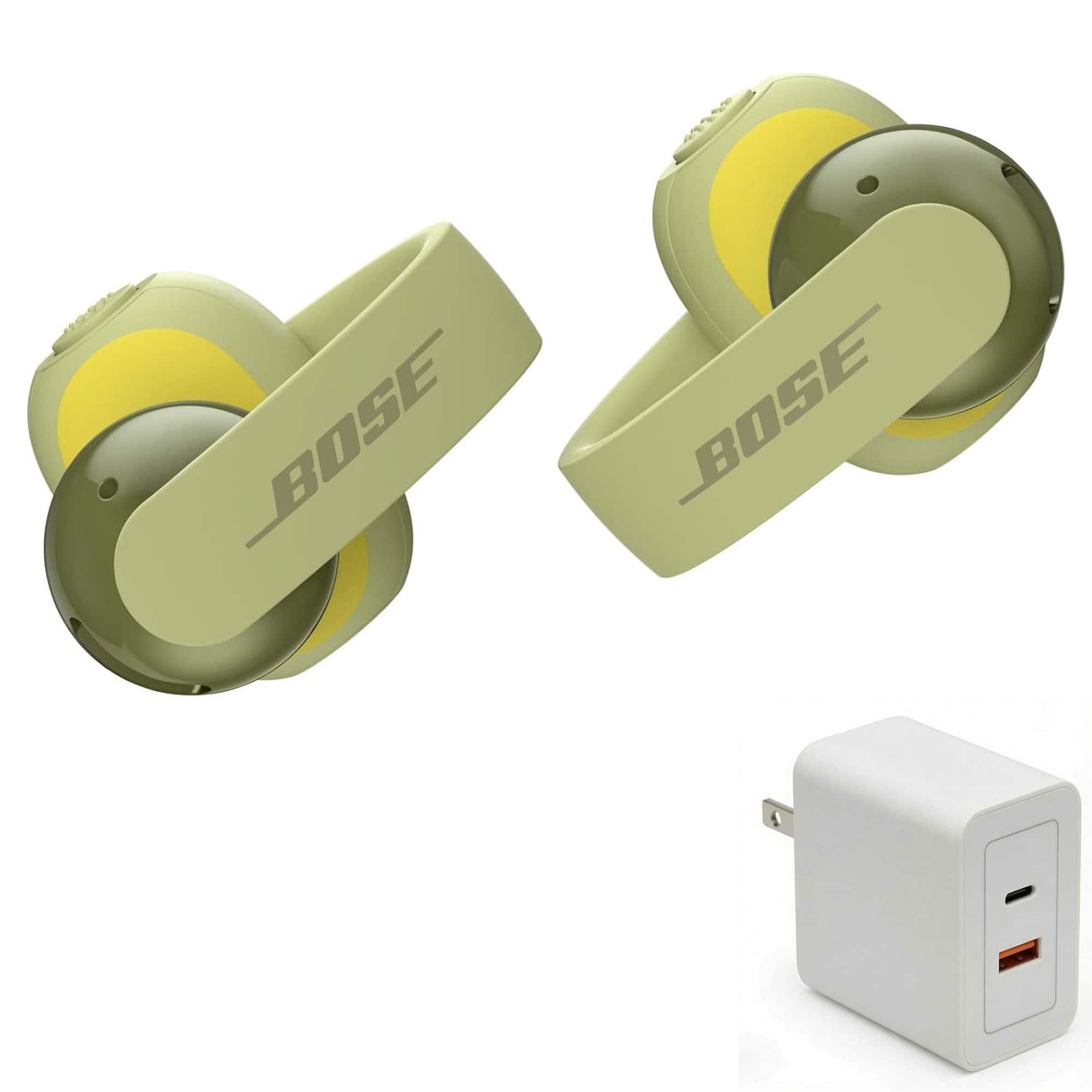 Bundle - Bose - Sport Open Earbuds with Fast Charger - Wireless, Clip-On, Up to 22 Hrs of Audio - Eucalyptus Green price history on PriceWatchPro
