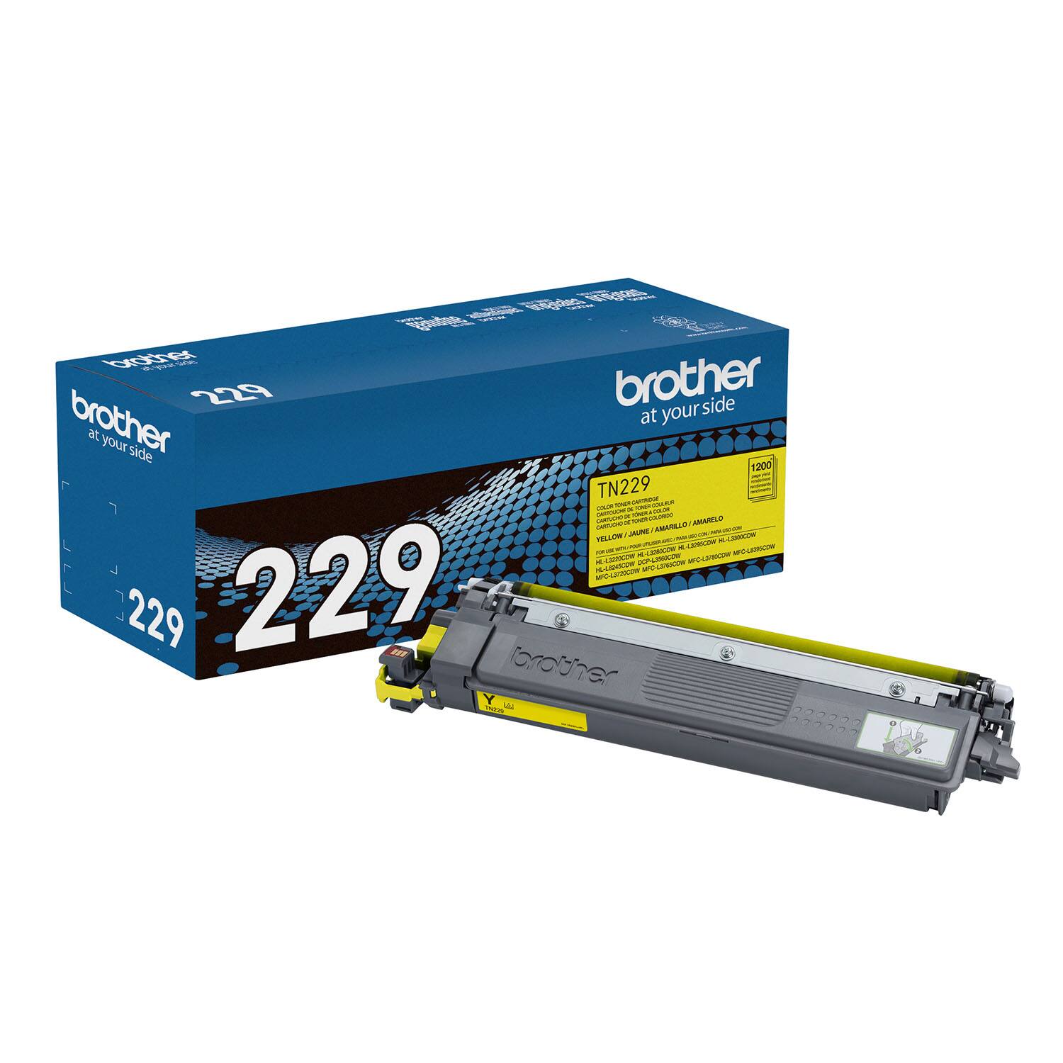 Brother - TN229Y Standard-Yield Toner Cartridge - Yellow