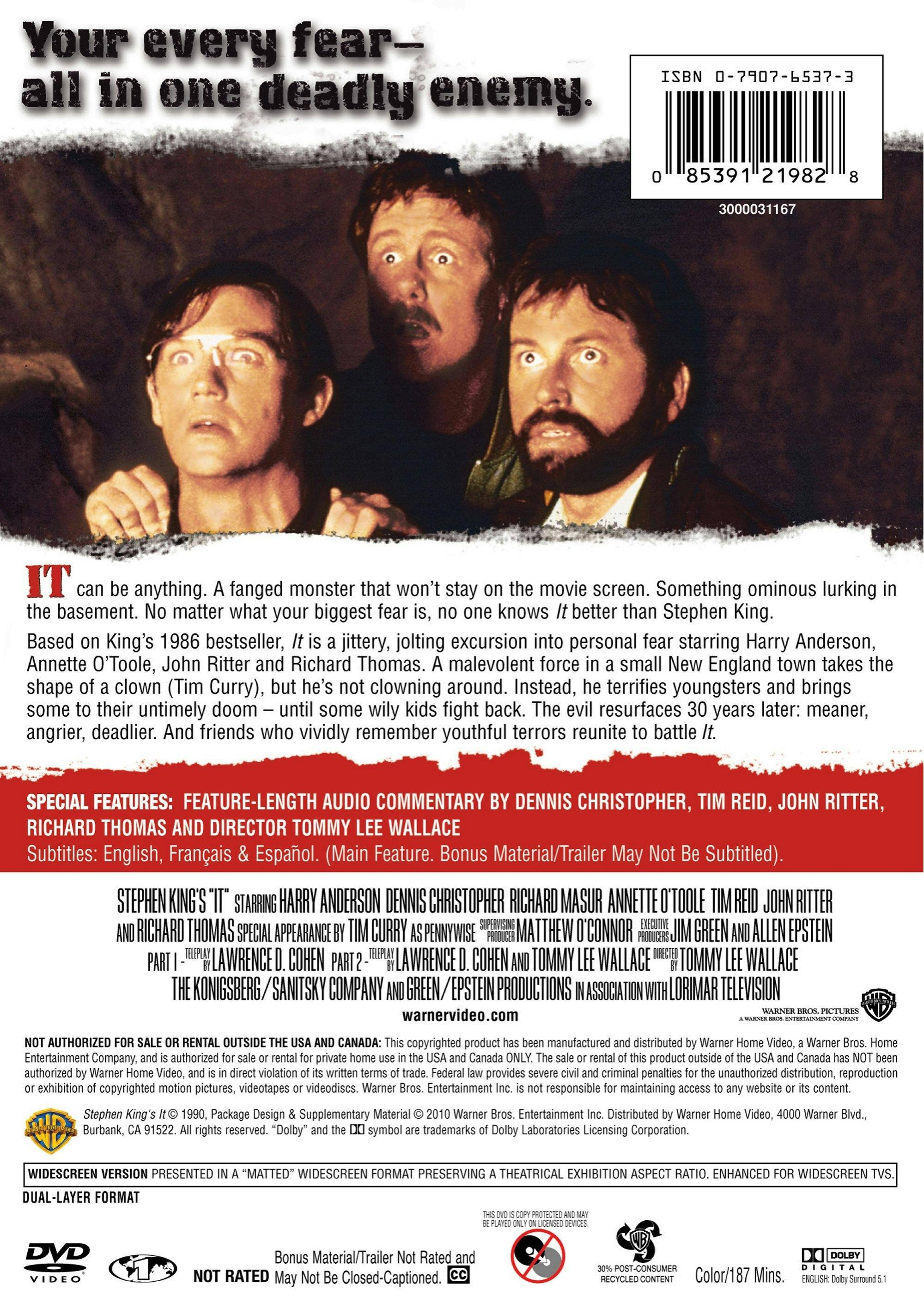 Angle. Stephen King's It [DVD].