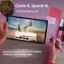 Circle it. Search it. Half pipe inline Circle to Search with Google 10m studying meed the buddies at Google 10om - skate 1 park!! I CaNE M I 1 FxecR-CASTELI - 00  SSLLNY 2101! 5 Quickly search the information without switching apps.