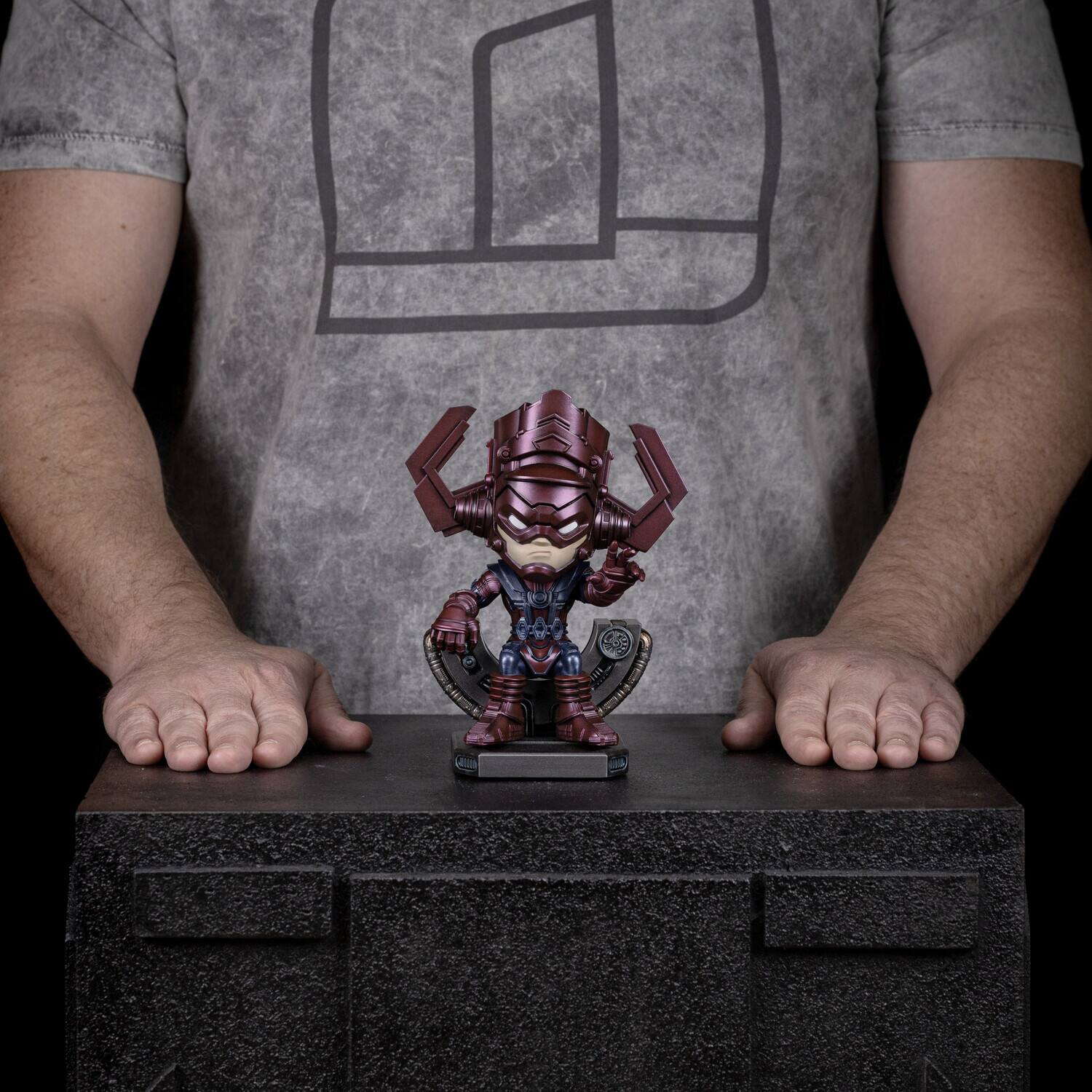 Alt View 4. Iron Studios - Iron Studios - The Fantastic Four: First Steps - MiniCo - Galactus Figure   - COLLECTIBLES - Multicolor.