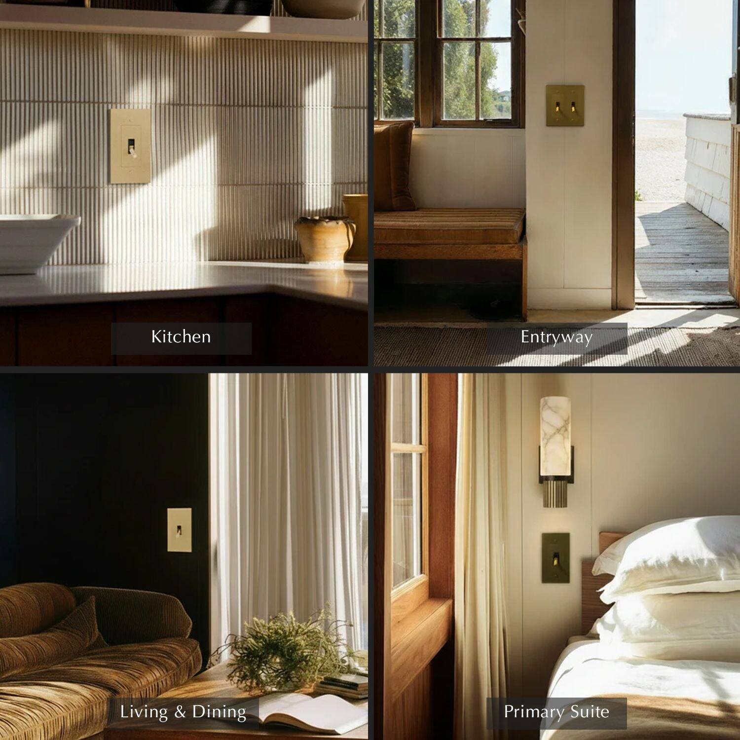 Kitchen  
Entryway  
Living & Dining  
Primary Suite