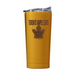 Logo Brands - Toronto Maple Leafs 20oz. Fashion Color Powdercoat Tumbler - Tan