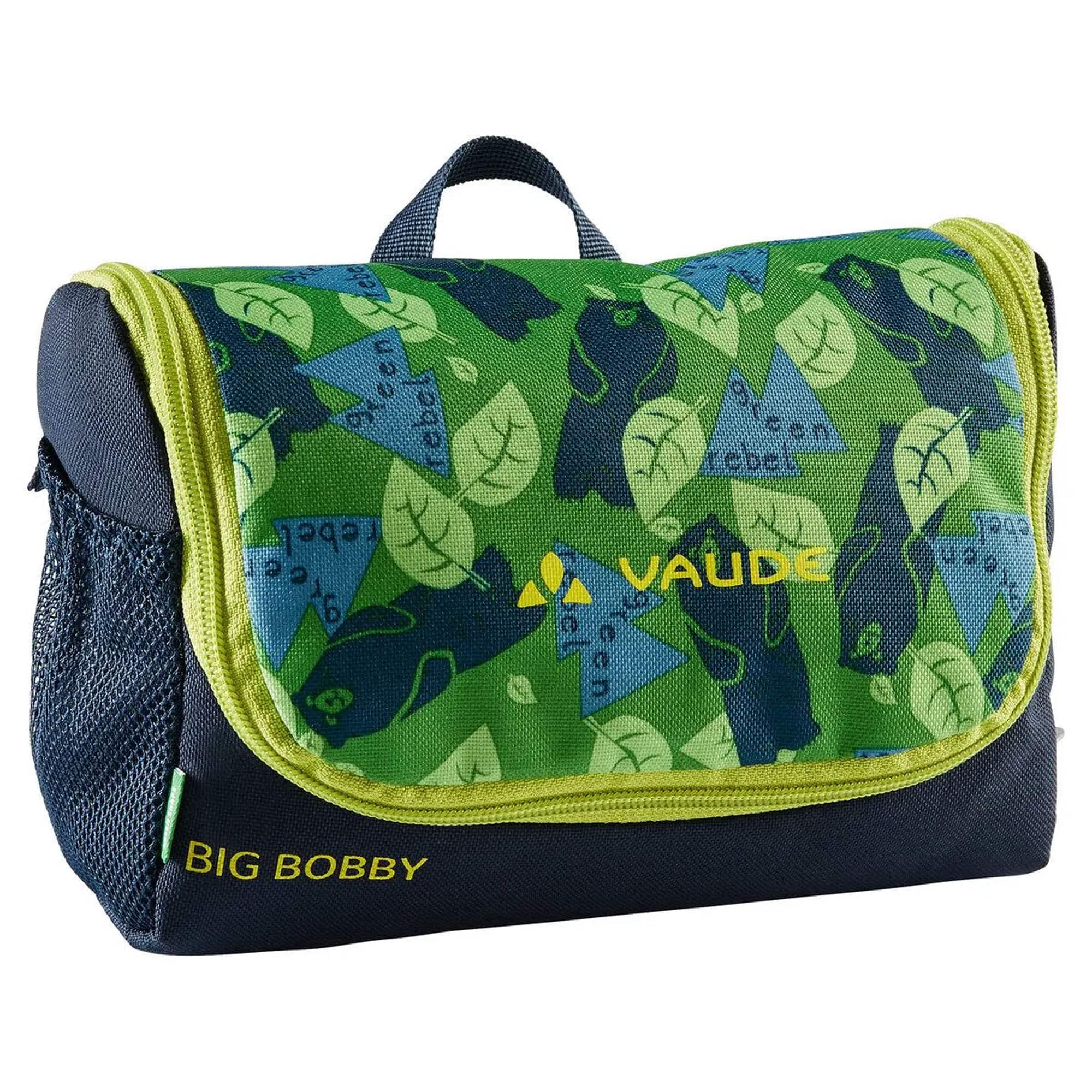 VAUDE - Big Bobby Kid's Toiletry Bag - Parrot Green/Eclipse