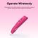 Operate Wirelessly
Inbuilt battery and USB charging. It does not require a wire to operate, allowing for easy usage and movement.