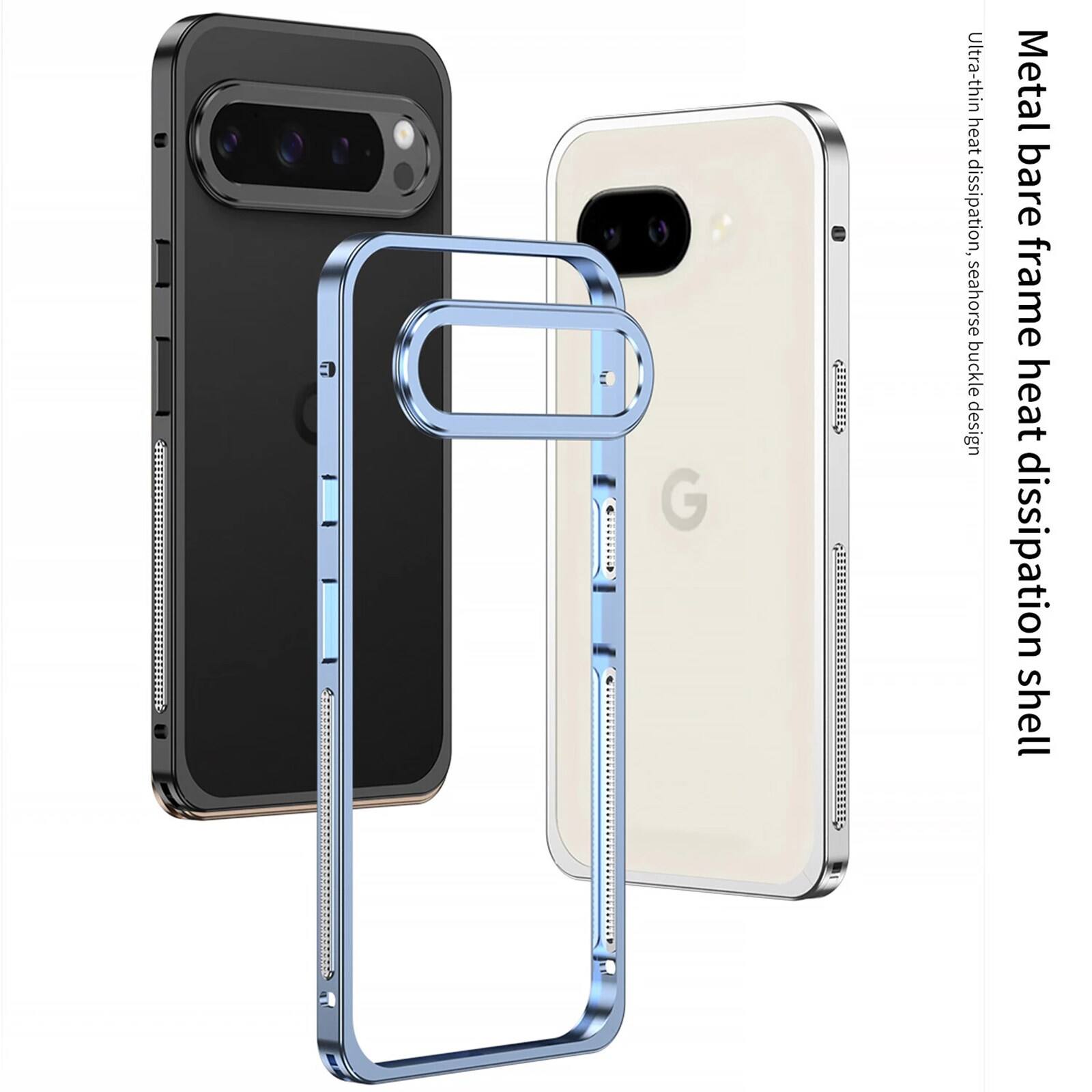 Metal bare frame heat dissipation shell  
Ultra-thin heat dissipation, seahorse buckle design