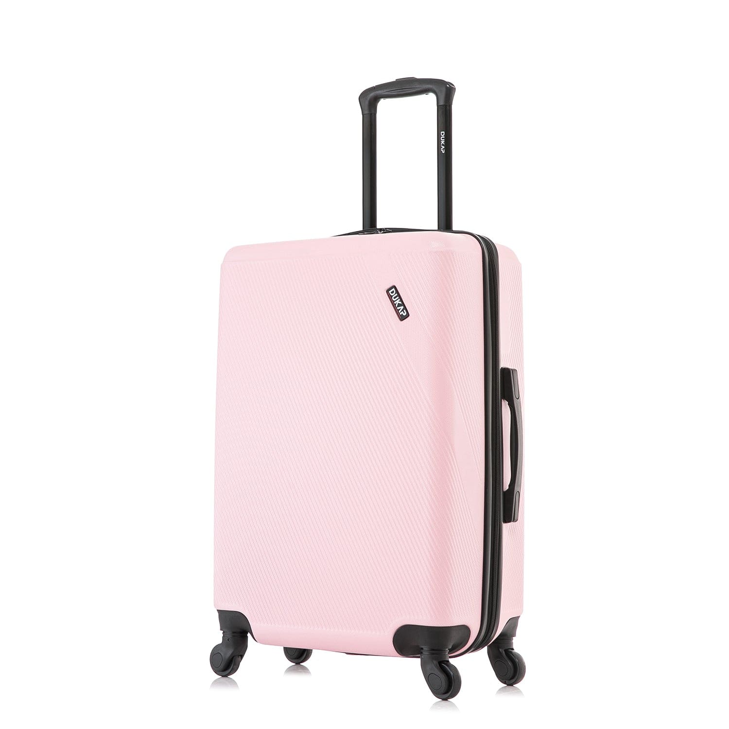 DUKAP - Discovery Lightweight Hardside Spinner Luggage 24" - Pink