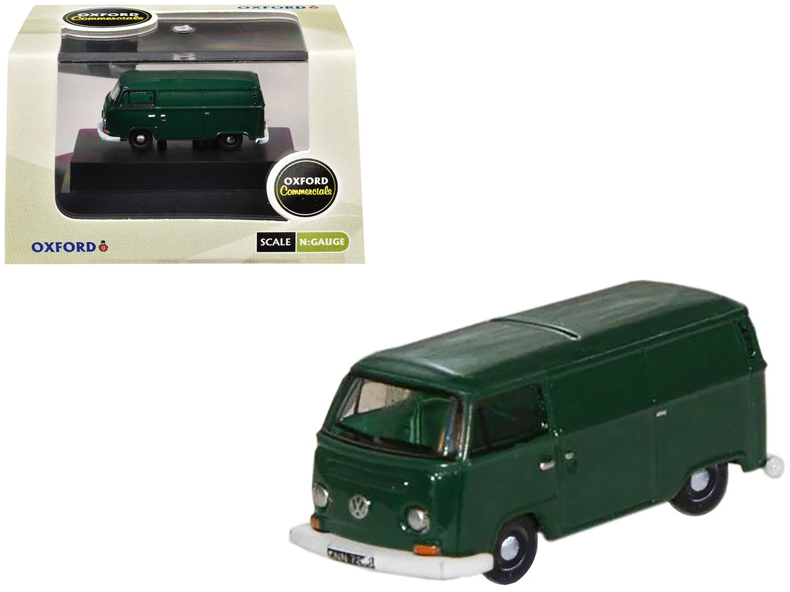 Volkswagen T2 Van Peru 1/148 (N) Scale Diecast Model Car by Oxford Diecast - Green