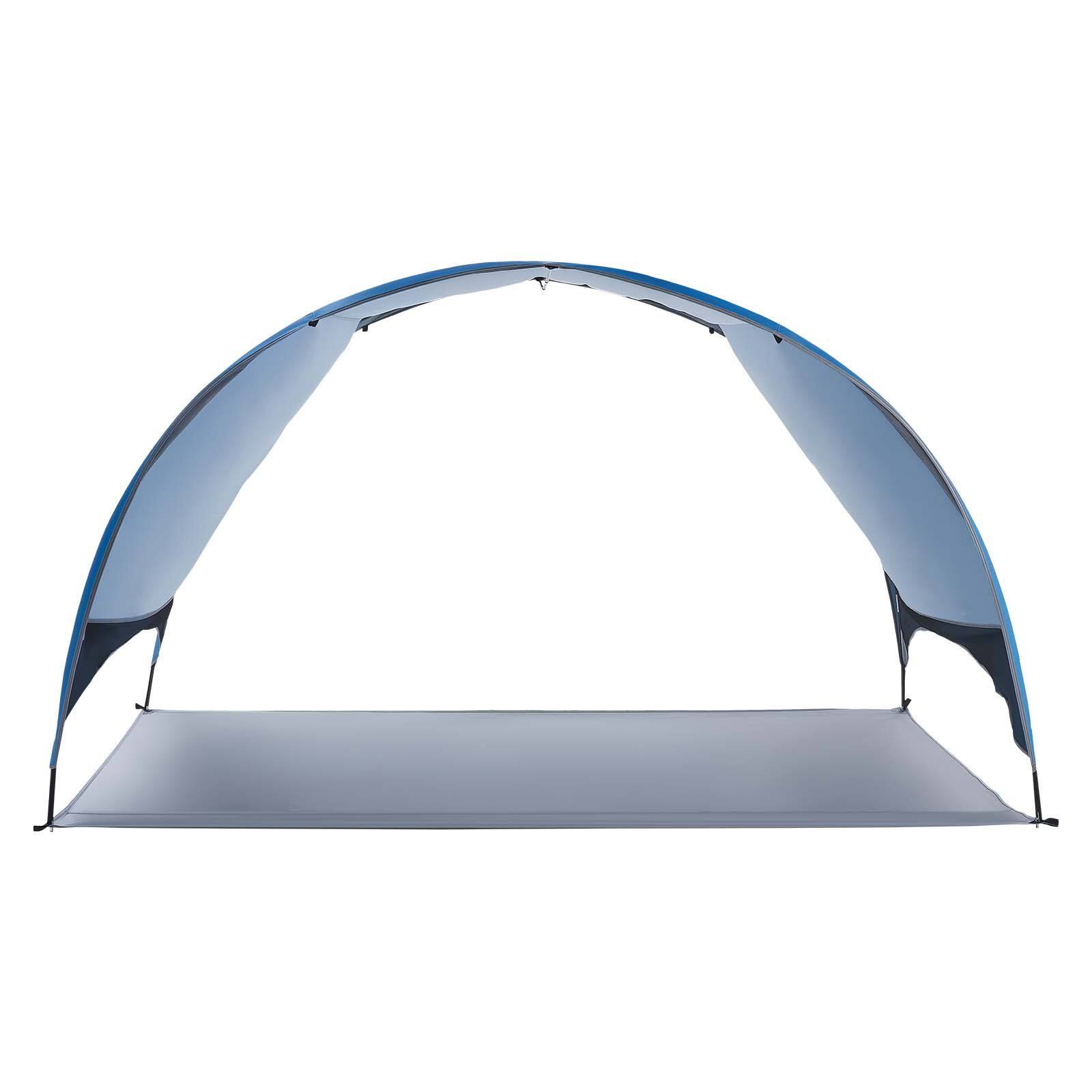Alt View 8. Loheer - Loheer Beach Tent Sun Shelter 4 Person UPF 50 Portable Sun Shade Canopy with Ground Stakes - Blue.