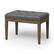 Angle. Simpli Home - Waverly Small Tufted Ottoman Bench - Stone Grey.