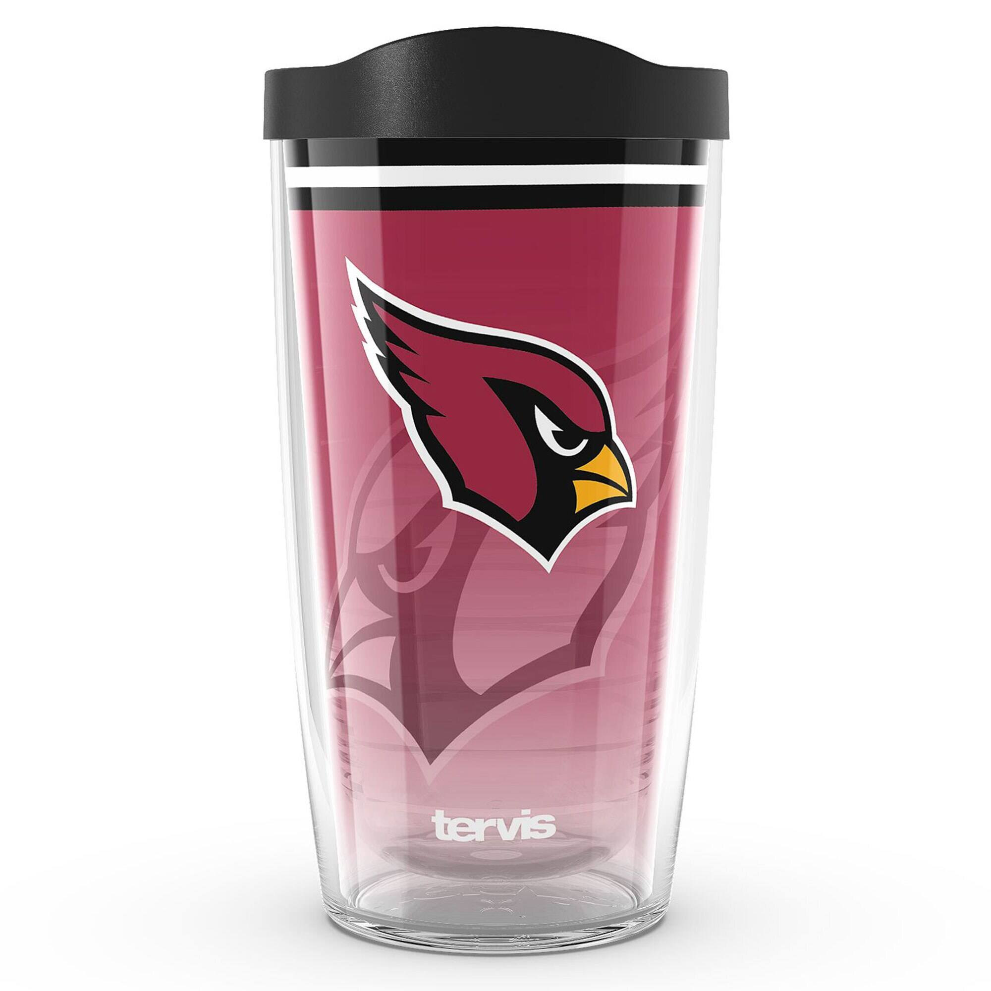 Front. Tervis - Arizona Cardinals 16oz. Forever Fan Classic Tumbler - Multicolor.