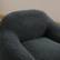 Alt View 1. GOODSILO - Giant Memory Foam Filled Bean Bag Sofa with Armrests for Adults, Spacious Faux Fur Lounger for Living Room and Bedroom - Dark Gray.