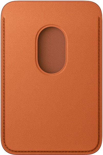 Apple iPhone FineWoven Wallet with MagSafe Fox Orange MGH64ZM/A Apple iPhone FineWoven Wallet with MagSafe Fox Orange MGH64ZM/A