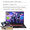 18" WQXGA (2560 x 1600) 240Hz
Windows 11 Copilot + PC
RGB Backlit Keyboard & Numeric Keypad
Includes PCO Laptop Cooler/Stand
AMD Ryzen 7
NVIDIA GeForce RTX 5070