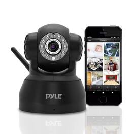 Pyle - Indoor Wireless IP Camera – HD 1080p Security System, Motion Detection, Night Vision, 2-Way Audio, Wi-Fi Access