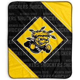 Pegasus - Wichita State Shockers 50" x 60" Diamond Logo Fleece Blanket - Multicolor