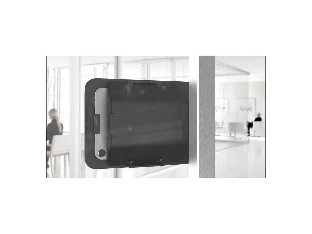 Alt View 4. Heckler Design - Heckler Design Wall Mount for iPad mini 6th Generation Gang Box Mounting Box Power Adapter Network Adapter Black Gray - Black Gray.
