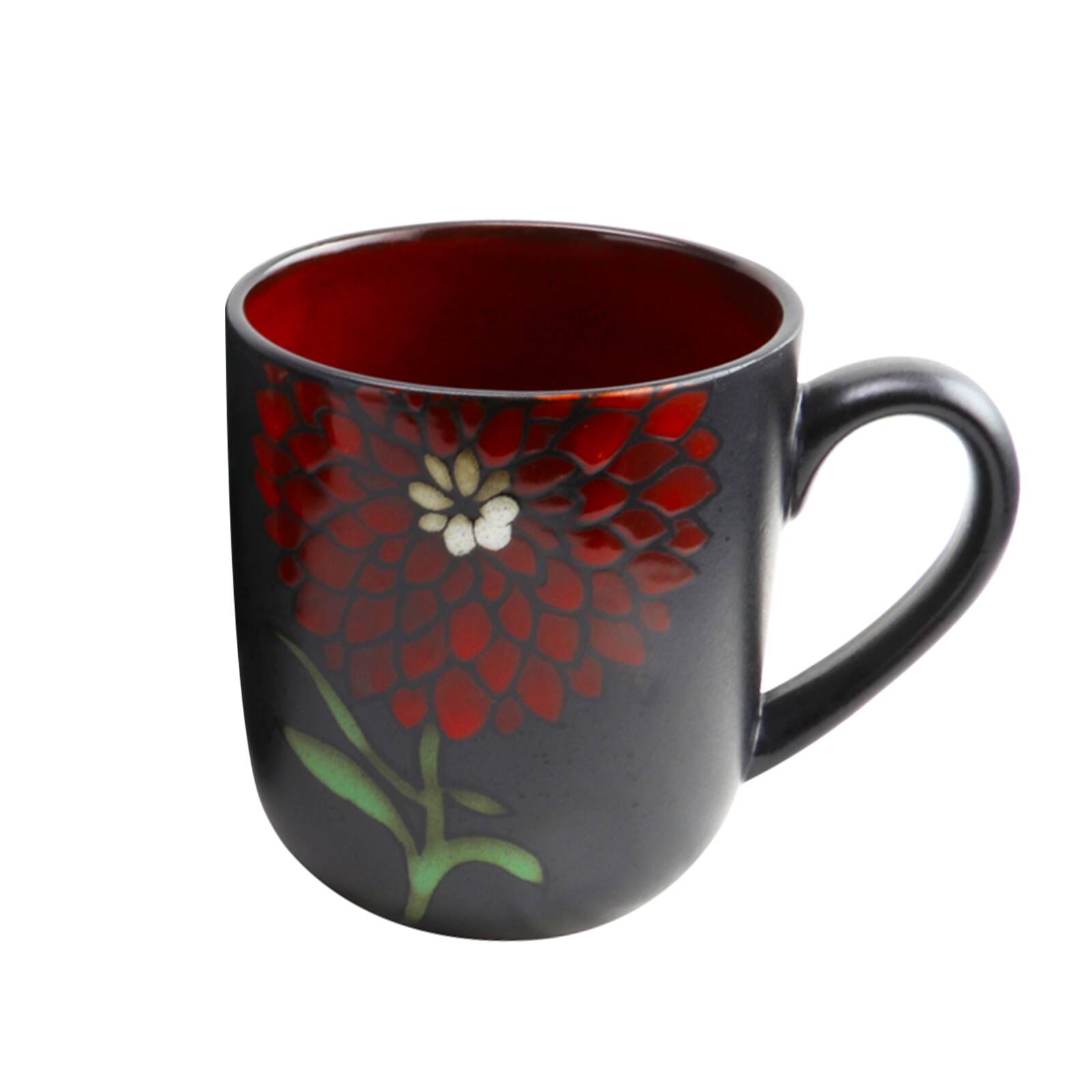 Alt View 4. Gibson - Gibson Home Gardenia Cafe 16 oz. Assorted Mug Set, Set of 4 - Assorted.