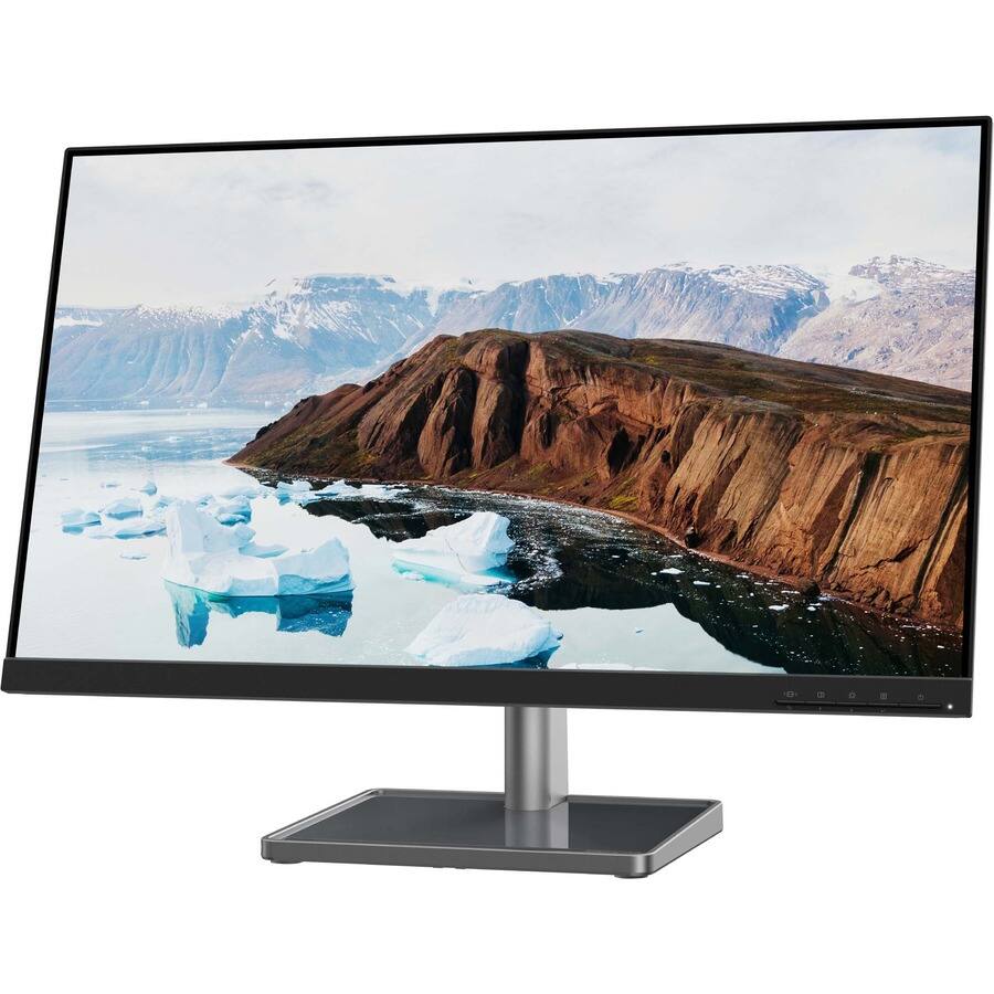 Alt View 4. Lenovo - Lenovo L27m-30 27" Class Full HD LCD Monitor - 16:9 - Raven Black - 27" Viewable - In-plane Switching (IPS) Technology - Raven Black.