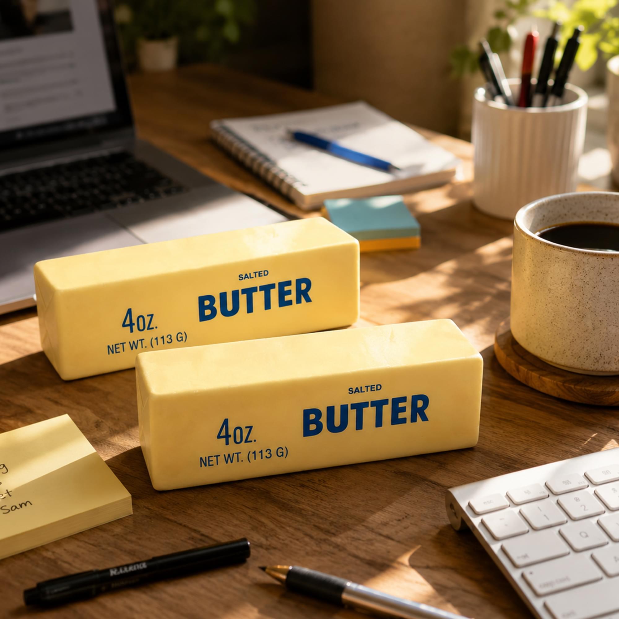SALTED 4oz. BUTTER (113 G) NET WT.  
Sam  
SALTED 4oz. BUTTER WT. (113 G) NET - 1  
1 50  
2 Q 3 1  
NARRINE