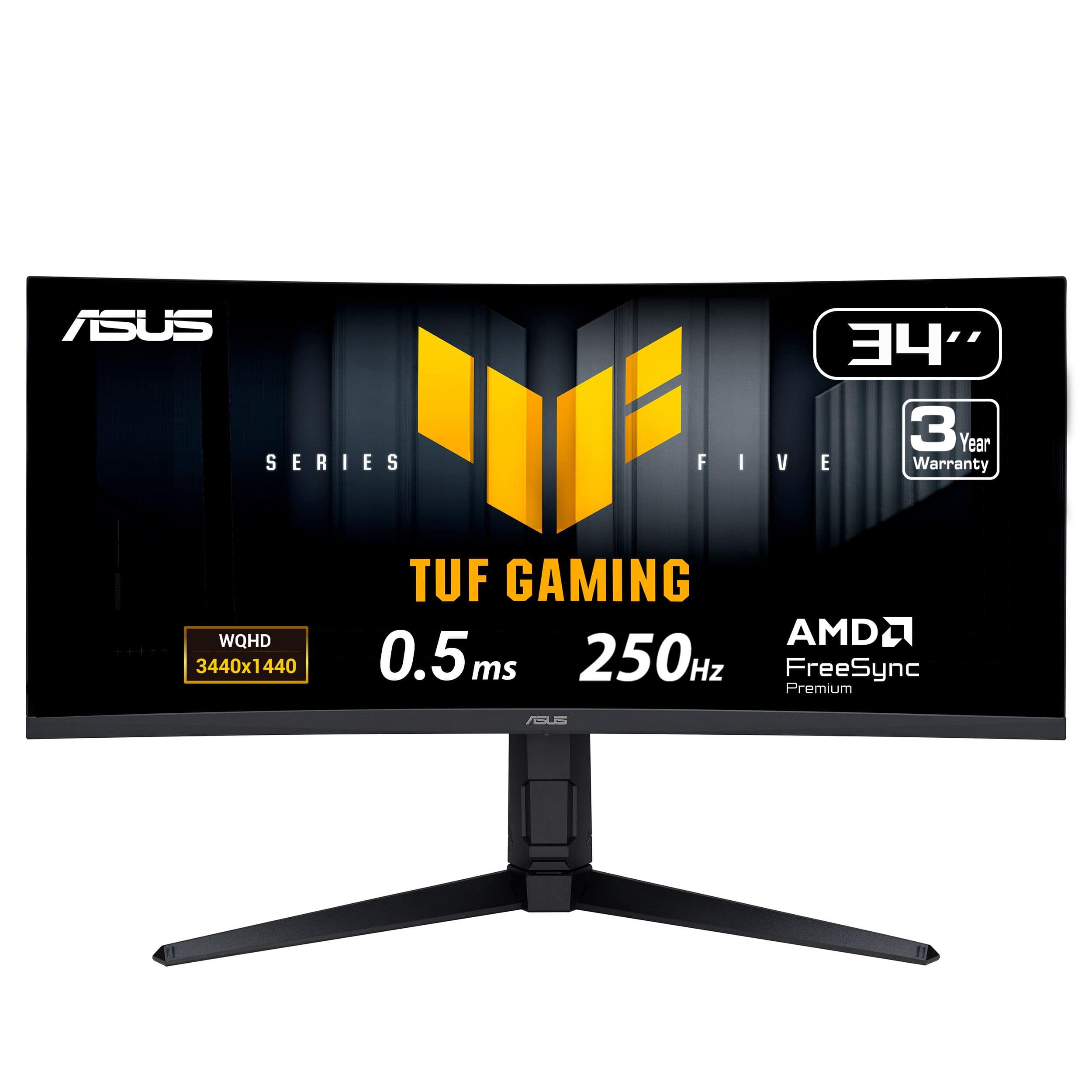 ASUS TUF VG35VQ Gaming Widescreen LCD Monitor Black 90LM0520
