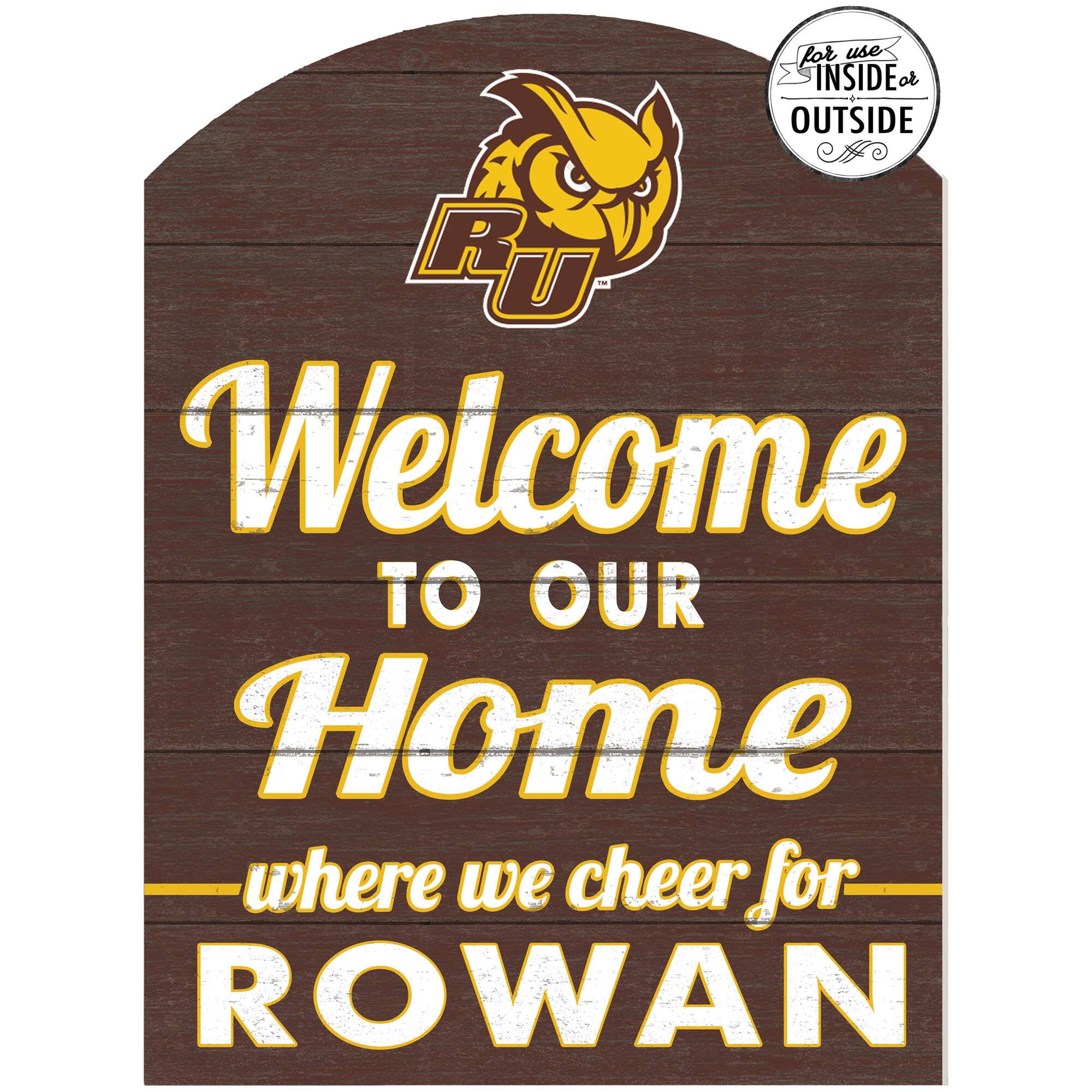 Brown Rowan Profs 16'' x 22'' Marquee Sign