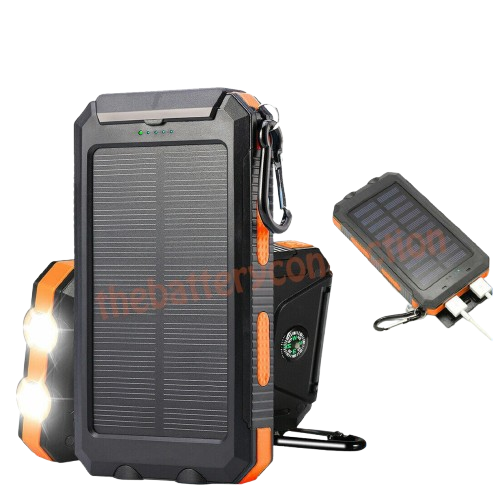 Home Collection - 20 Large Capacity USB Portable Charger Solar Power Bank for Cell Phone - Assorted Color