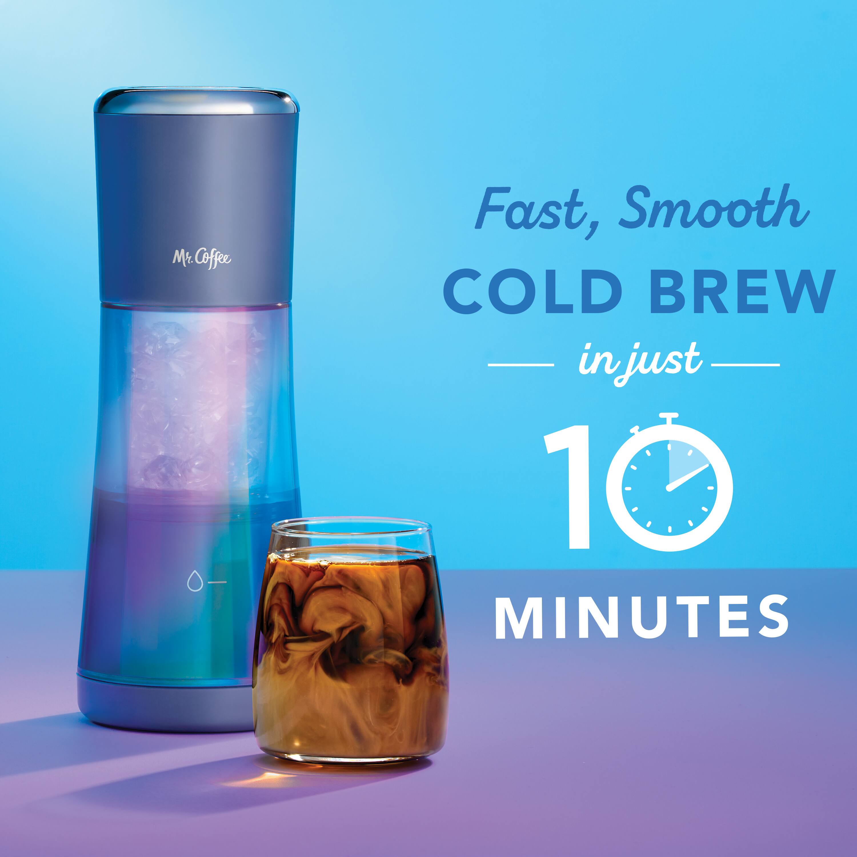 Mr. Coffee - Fast, Smooth COLD BREW in just 10 MINUTES