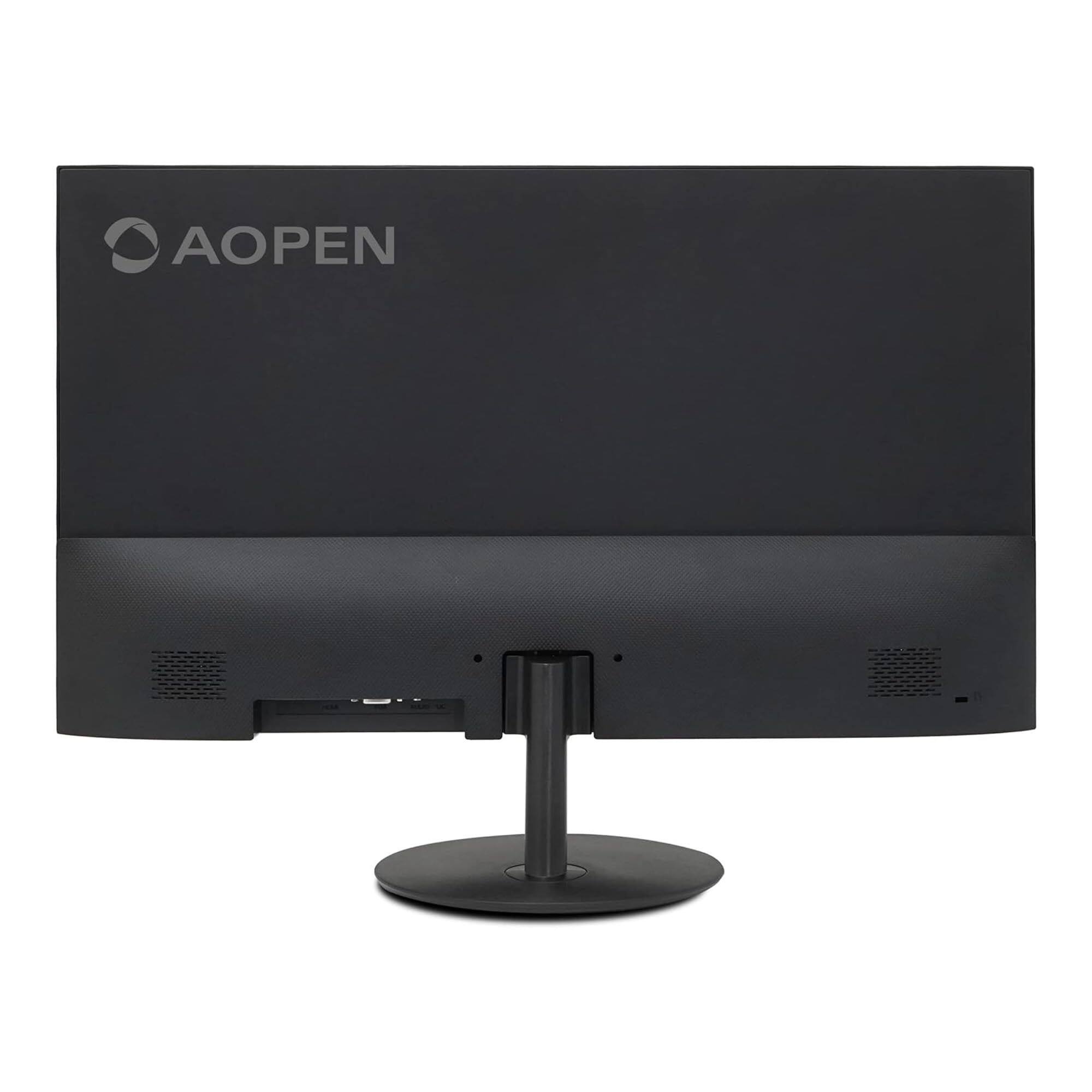 Back. Acer - AOPEN SA2 - 21.5" LED Monitor FullHD 1920x1080 1ms 100Hz VA 16:9 250Nit HDMI VGA - Black.