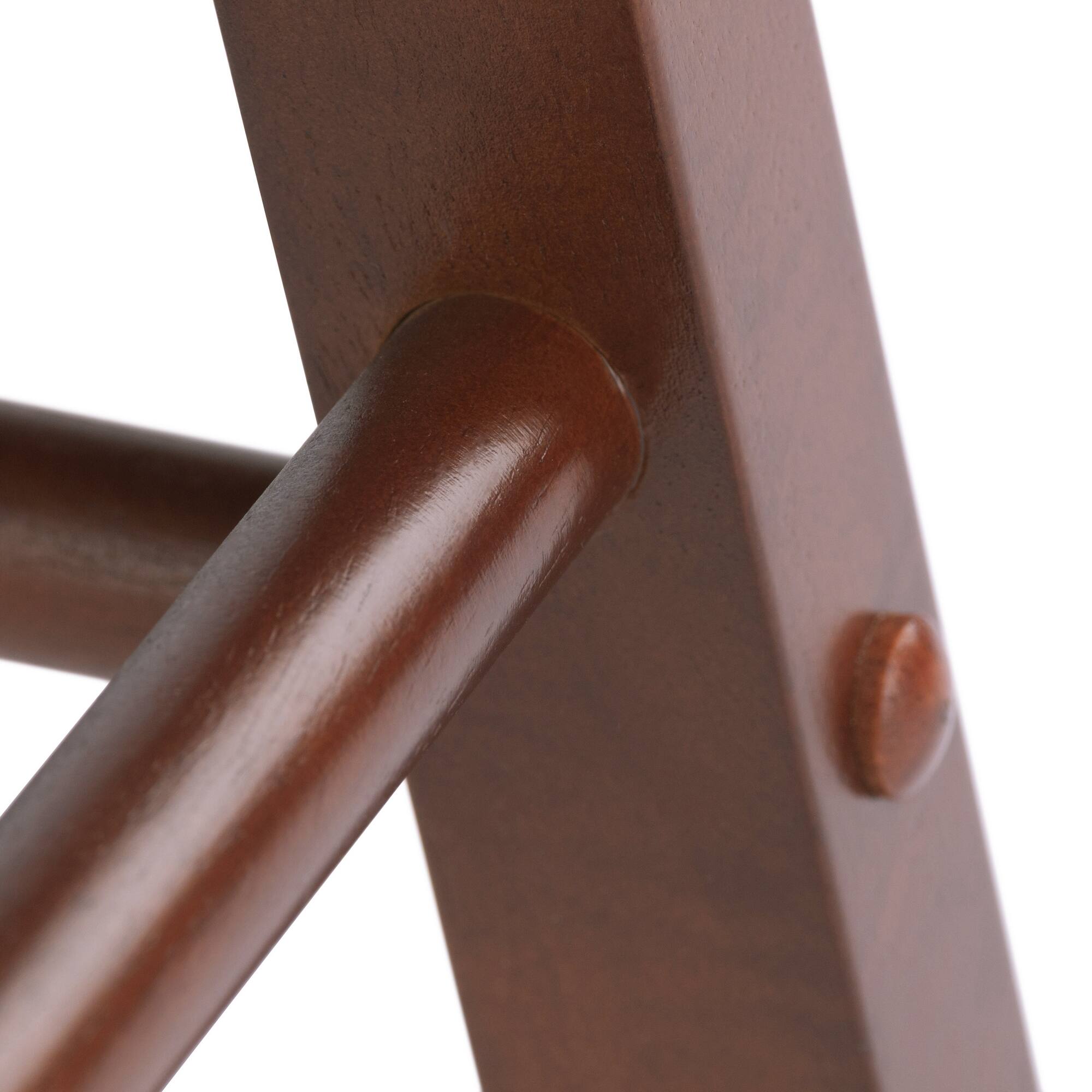 Alt View 6. Winsome Wood - Element 2-Pc Dining Stool Set - Walnut.
