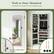 Wall or Door Mounted
Accessories included for both hanging ways
2 Height-Adjustable Wall-Mounting Kit Hangers
Wall-Mounting Kit