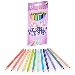 Crayola - Colored Pencils Pastel 12 Count