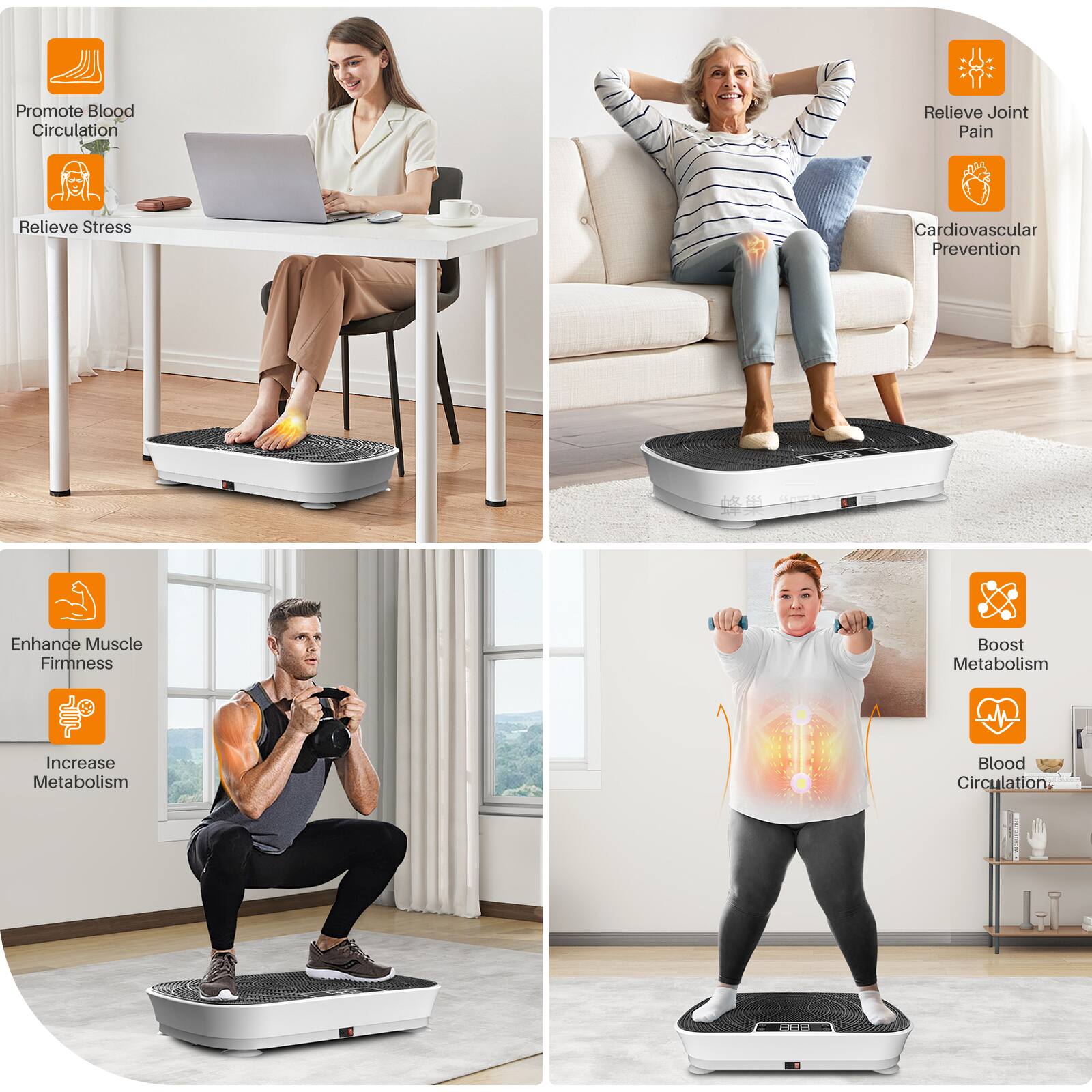 Promote Blood Circulation, Relieve Stress, Relieve Joint Pain, Cardiovascular Prevention, Enhance Muscle Firmness, Boost Metabolism, Increase Metabolism, Blood Circulation.