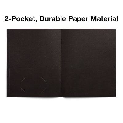 2-Pocket, Durable Paper Material