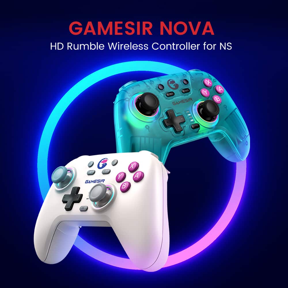 GAMESIR NOVA HD Rumble Wireless Controller for NS