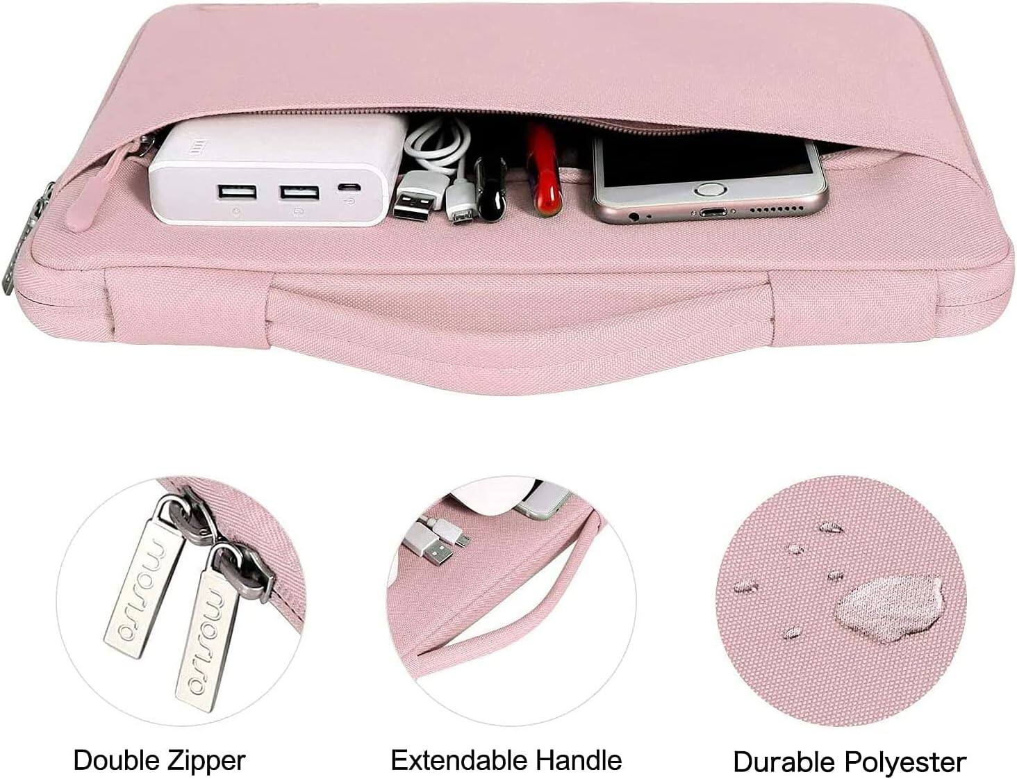 errem moro Double Zipper Extendable Handle Durable Polyester
