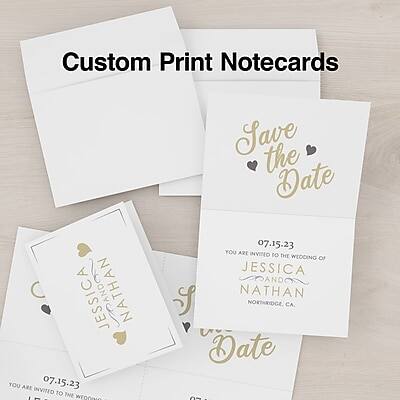 Custom Print Notecards

Save the Date

07.15.23

You are invited to the wedding of

Jessica Ando and Nathan Northridge, CA

You are invited to the wedding of

Jessica Ando and Nathan Northridge, CA

07.15.23